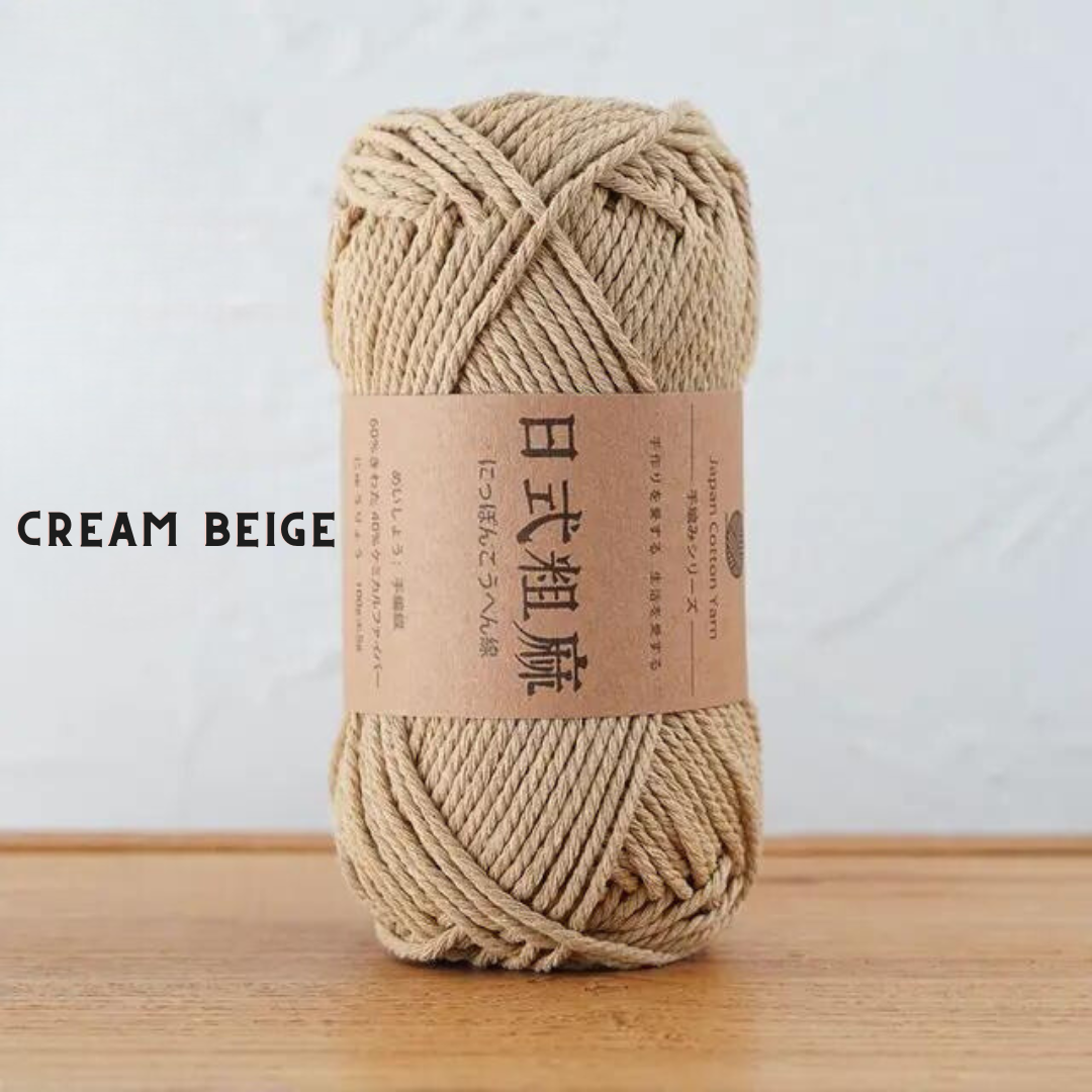 Japanese-Coarse Linen Knitting/Crochet Yarn