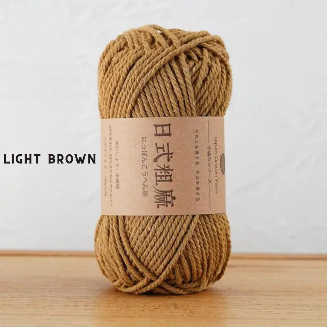 Japanese-Coarse Linen Knitting/Crochet Yarn