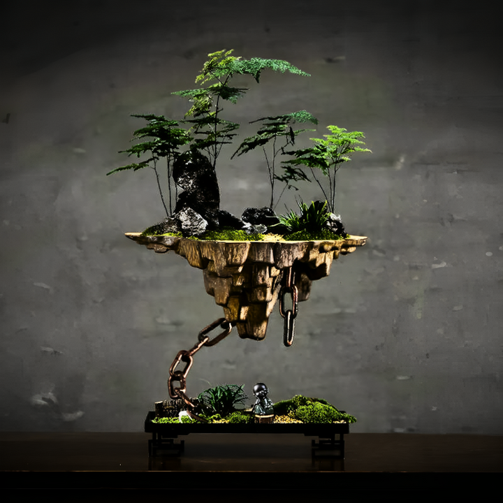 Levitating Bonsai Island