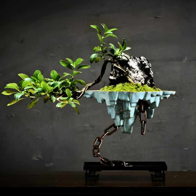 Levitating Bonsai Island