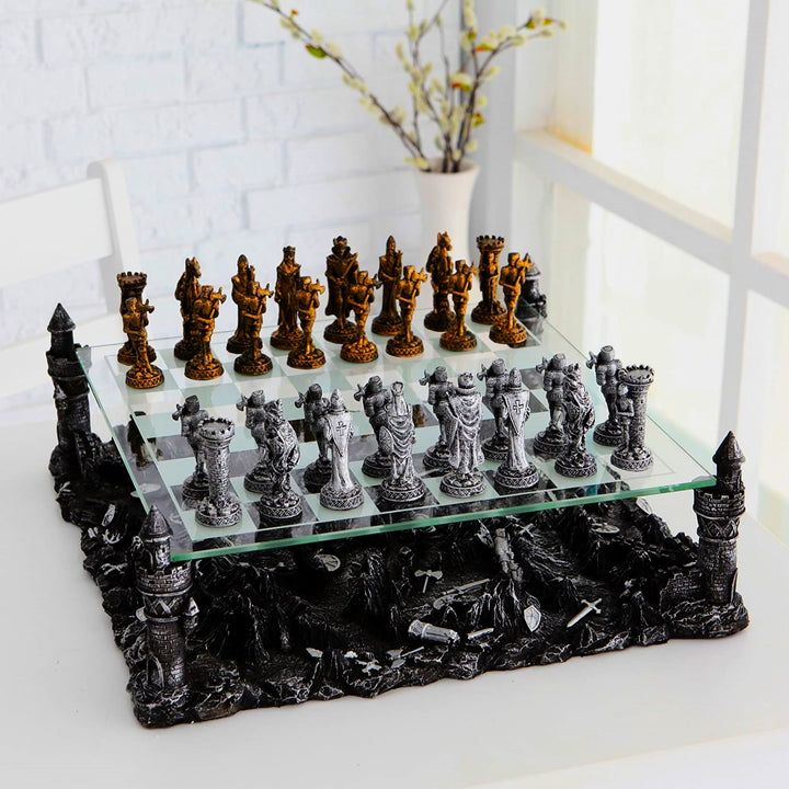 Roman Gladiator Chess Set