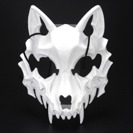 Wolf Shaped Mask/Mouth