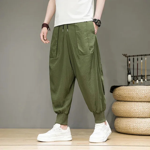 Harajuku Gray Jogging Sweatpants