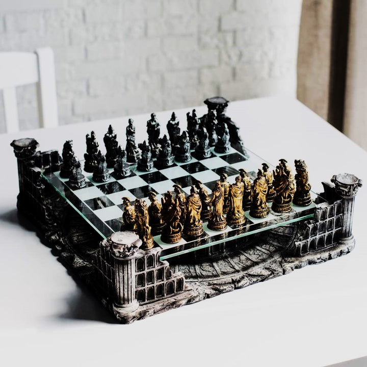 Roman Gladiator Chess Set