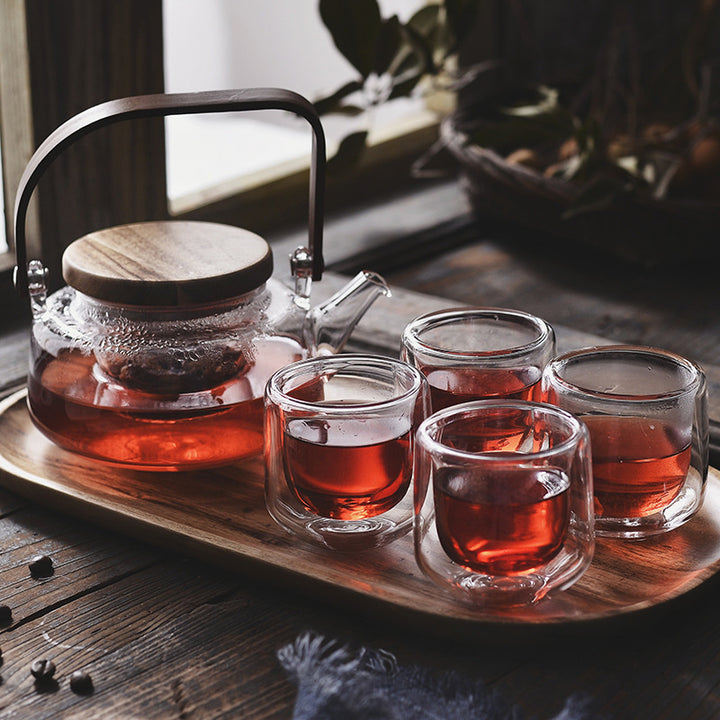 Borosilicate Glass Teapot Set