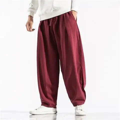 Casual Cotton Loose Linen Pants