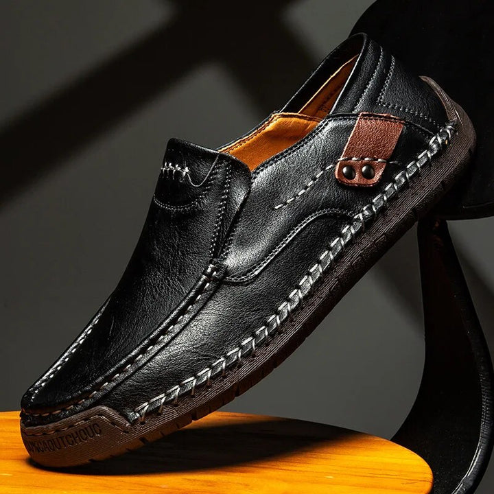 Hand-Stitched Heritage Loafers