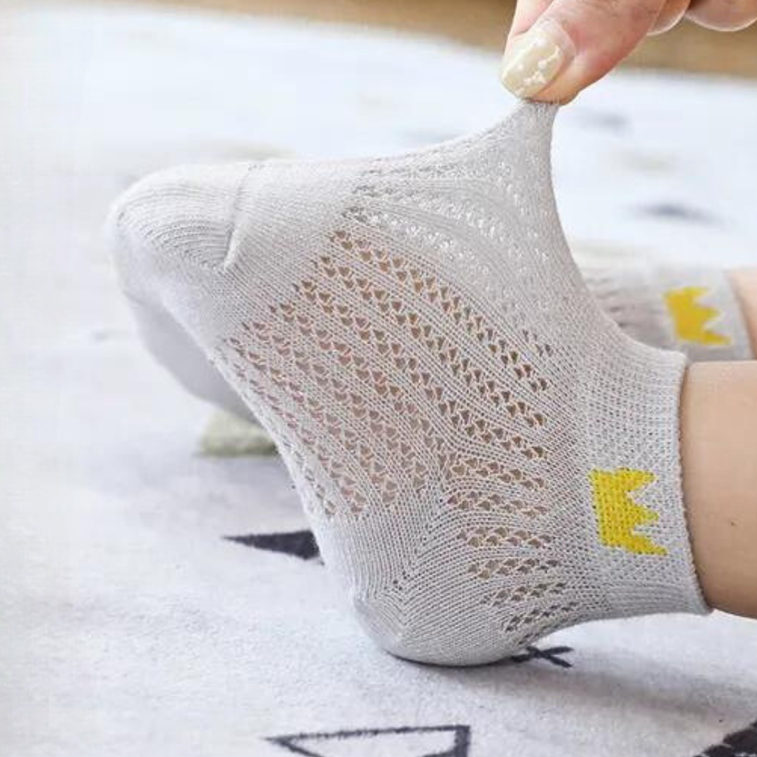 Mesh Breathable Cute Kids Socks