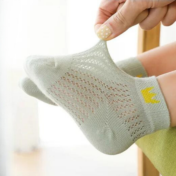 Mesh Breathable Cute Kids Socks